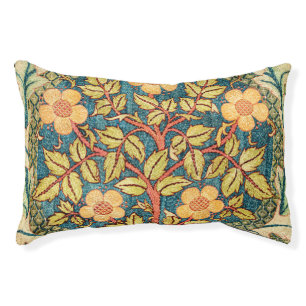 William Morris Rose Wreath Pet Bed