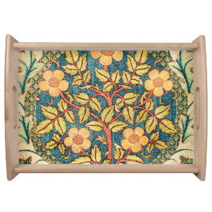 William Morris Rose Wreath Serving Tray