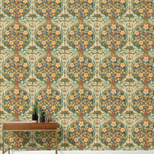 William Morris Rose Wreath Wallpaper