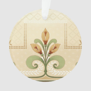 William Morris Row of Lilies  Ornament