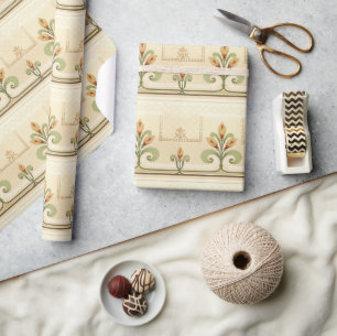 William Morris Row of Lilies  Wrapping Paper