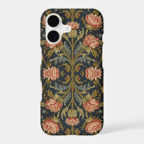 William Morris Scottish Thistle vintage floral  iPhone 17 Case