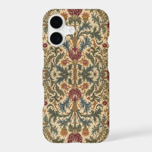 William Morris Scottish Thistle vintage floral iPhone 17 Case