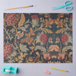 William Morris Scottish Thistle vintage floral Tissue Paper