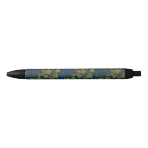 William Morris Seamless Grape Vine Black Pattern Pen