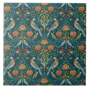 William Morris “Seasons by May” 1 Ceramic Tile