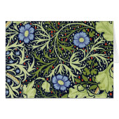 William Morris Seaweed Antique Flower (Front Horizontal)