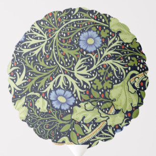 William Morris Seaweed Antique Flower Balloon