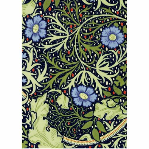 William Morris Seaweed Antique Flower Cutout