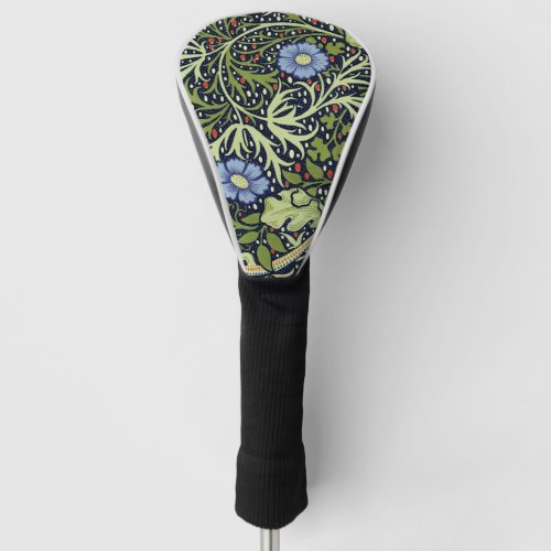 William Morris Seaweed Antique Flower Golf Head Cover