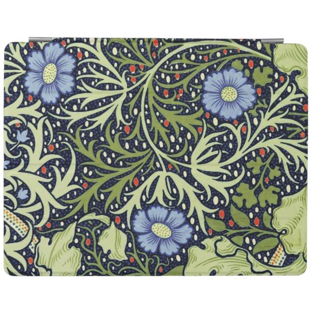 William Morris Seaweed Antique Flower iPad Smart Cover (Horizontal)