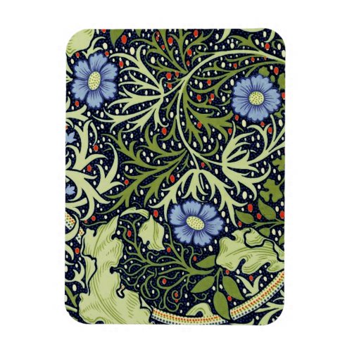 William Morris Seaweed Antique Flower Magnet