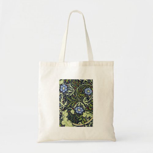 William Morris Seaweed Antique Flower Tote Bag