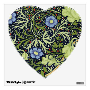 William Morris Seaweed Antique Flower Wall Sticker