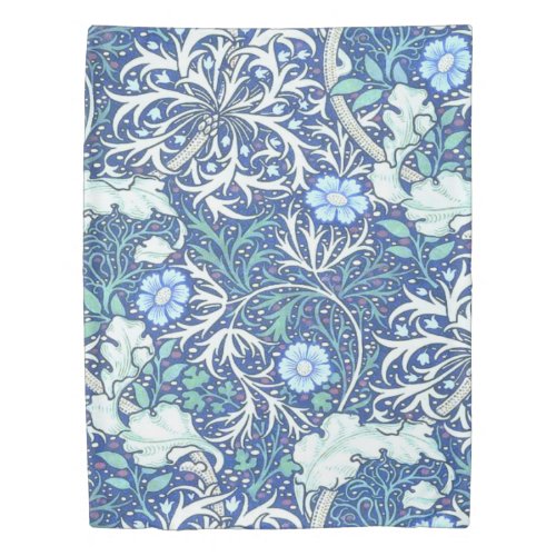 William Morris Seaweed Blue Pattern Duvet Cover