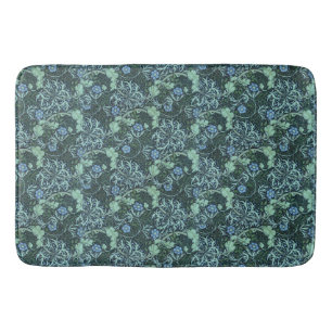 William Morris Seaweed Pattern   Bath Mat