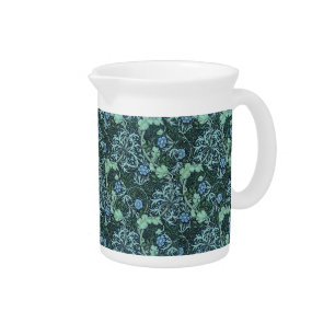 William Morris Seaweed Pattern     Beverage Pitcher