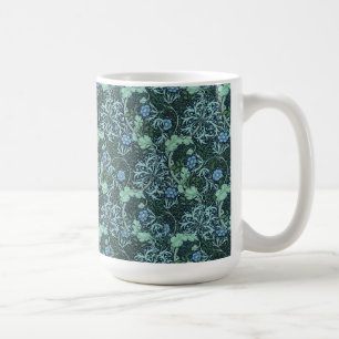 William Morris Seaweed Pattern Coffee Mug