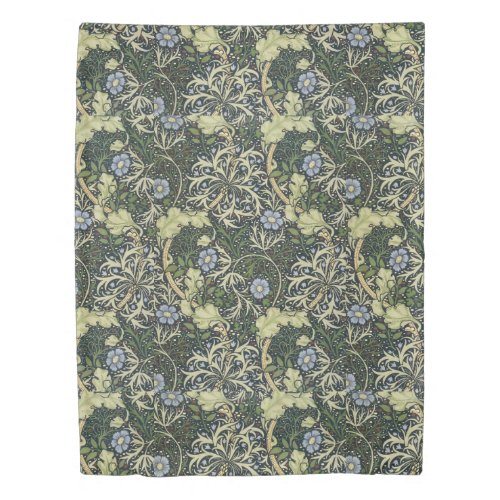 William Morris Seaweed Pattern Floral Vintage Art Duvet Cover