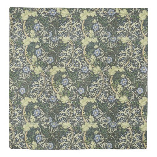 William Morris Seaweed Pattern Floral Vintage Art Duvet Cover