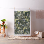 William Morris Seaweed Pattern Floral Vintage Art Fabric