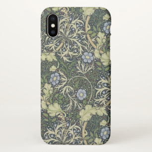 William Morris Seaweed Pattern Floral Vintage Art iPhone X Case