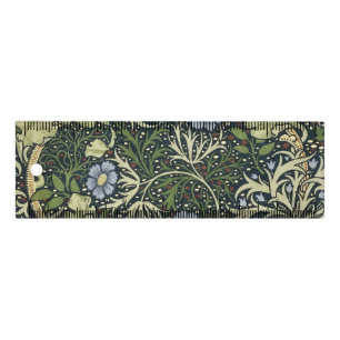 William Morris Seaweed Pattern Floral Vintage Art Ruler