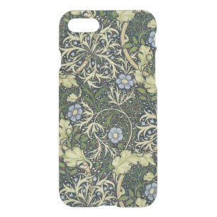 William Morris Seaweed Pattern Floral Vintage Art iPhone SE/8/7 Case