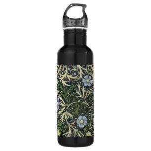 William Morris Seaweed Pattern Floral Vintage Art Water Bottle