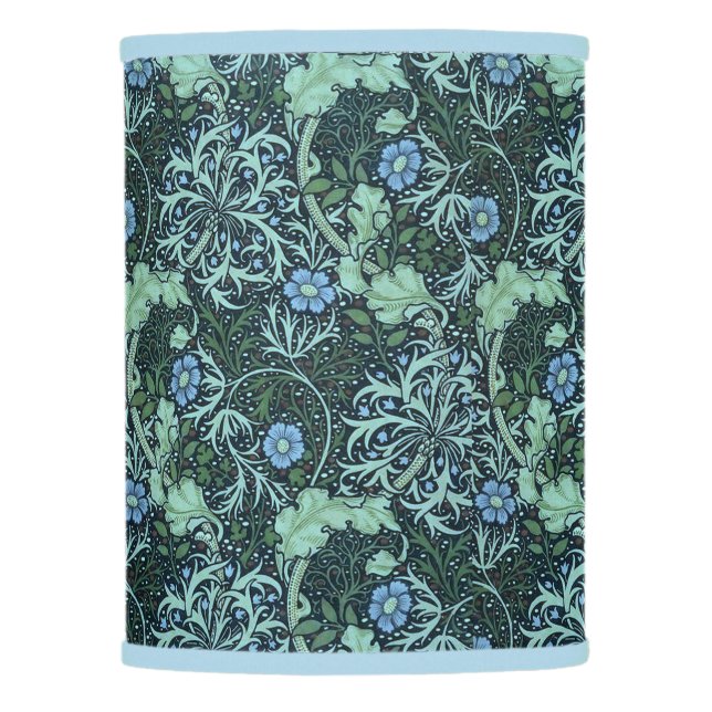 William Morris Seaweed Pattern       Lamp Shade (Front)