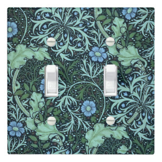 William Morris Seaweed Pattern Light Switch Cover
