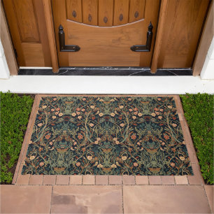  William Morris Seaweed Vintage Floral art nouveau Doormat