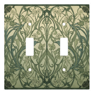  William Morris Seaweed Vintage Floral art nouveau Light Switch Cover