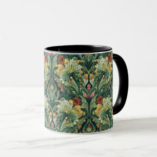 William Morris Seaweed Vintage Floral art nouveau Mug