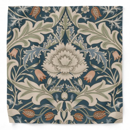 William Morris Severn Floral Garden Flower Classic Bandana