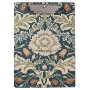 William Morris Severn Floral Garden Flower Classic Clipboard