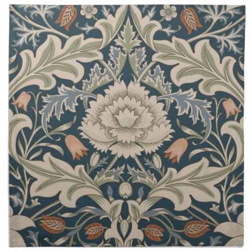 William Morris Severn Floral Garden Flower Classic Cloth Napkin