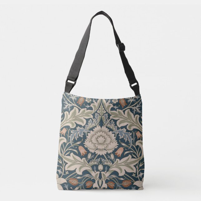 William Morris Severn Floral Garden Flower Classic Crossbody Bag (Front)