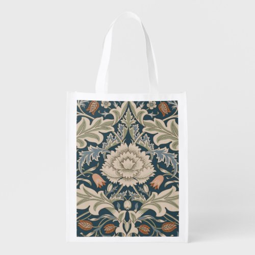 William Morris Severn Floral Garden Flower Classic Grocery Bag