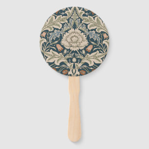 William Morris Severn Floral Garden Flower Classic Hand Fan