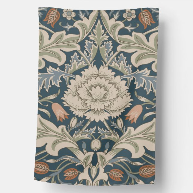 William Morris Severn Floral Garden Flower Classic House Flag (Front)