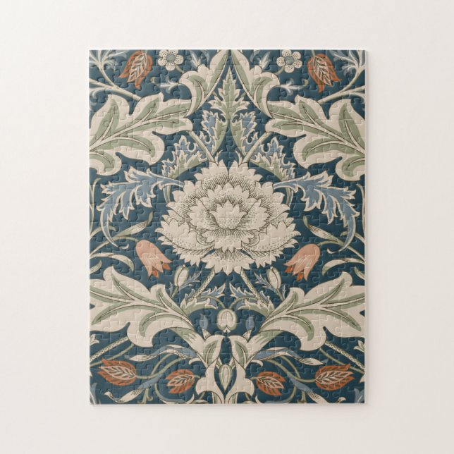 William Morris Severn Floral Garden Flower Classic Jigsaw Puzzle (Vertical)