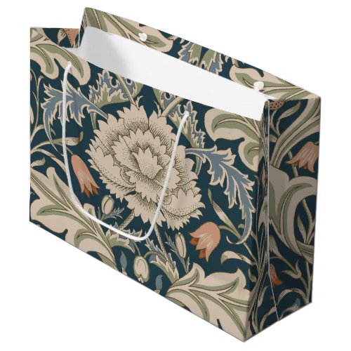 William Morris Severn Floral Garden Flower Classic Large Gift Bag