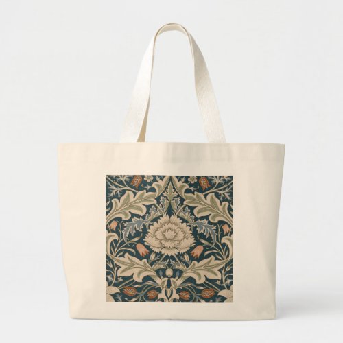 William Morris Severn Floral Garden Flower Classic Large Tote Bag