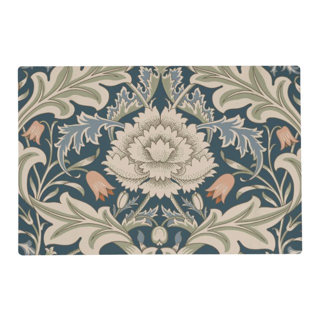William Morris Severn Floral Garden Flower Classic Placemat (Front)
