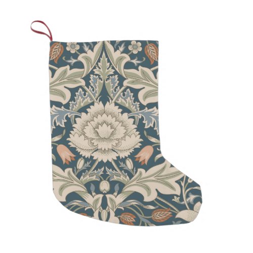 William Morris Severn Floral Garden Flower Classic Small Christmas Stocking