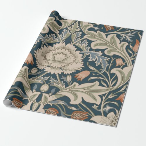 William Morris Severn Floral Garden Flower Classic Wrapping Paper