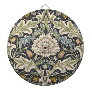 William Morris Severn Floral Pattern Classic Dart Board