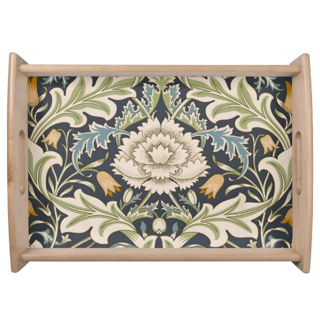 William Morris Severn Floral Pattern Classic Serving Tray (Front)