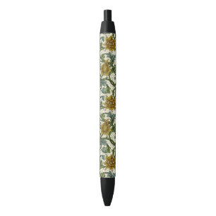 William Morris Single Stem Floral Art Tile Pen